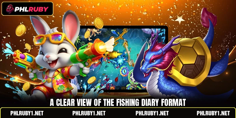 A clear view of the Fishing Diary format