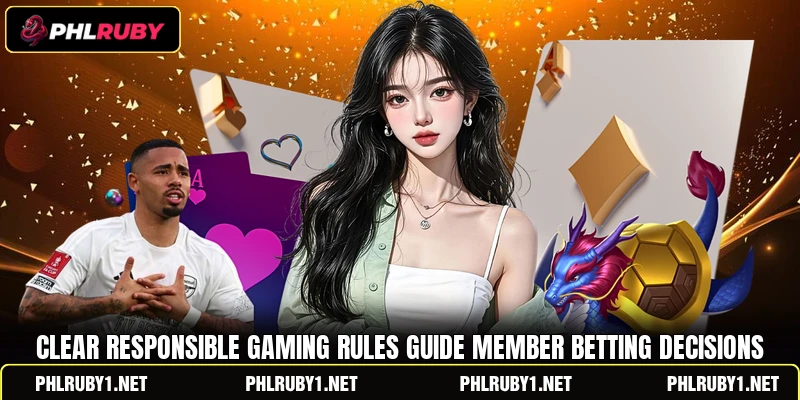Clear responsible gaming rules guide member betting decisions Clear responsible gaming rules guide member betting decisions