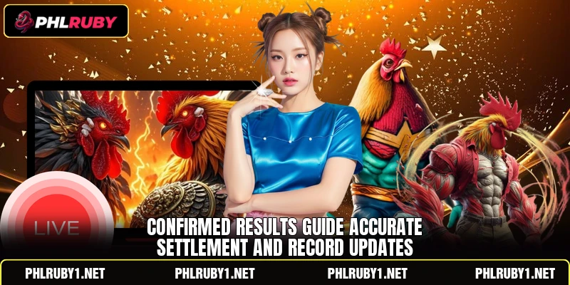 Confirmed results guide accurate settlement and record updates