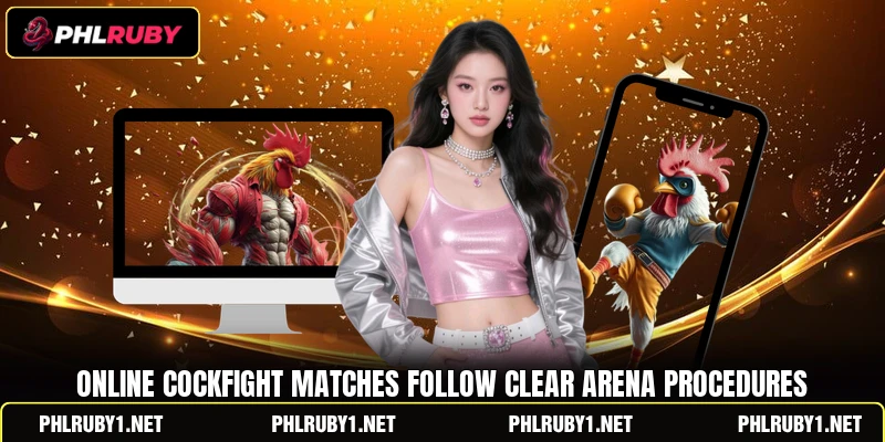 Online cockfight matches follow clear arena procedures