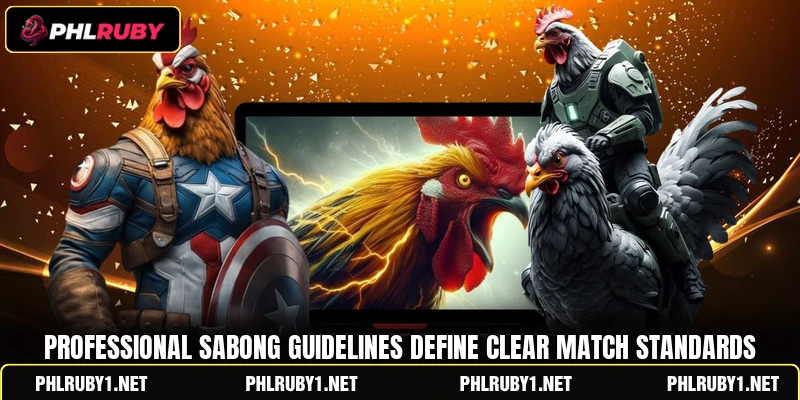 Professional sabong guidelines define clear match standards