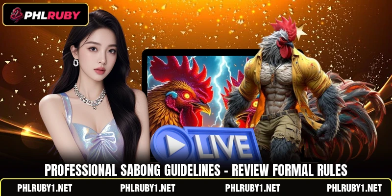 Professional Sabong Guidelines - Review Formal Rules