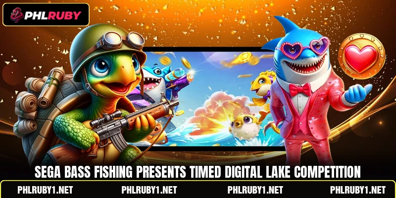 SEGA Bass Fishing presents timed digital lake competition