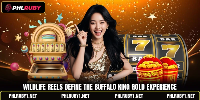 Wildlife reels define the Buffalo King Gold experience